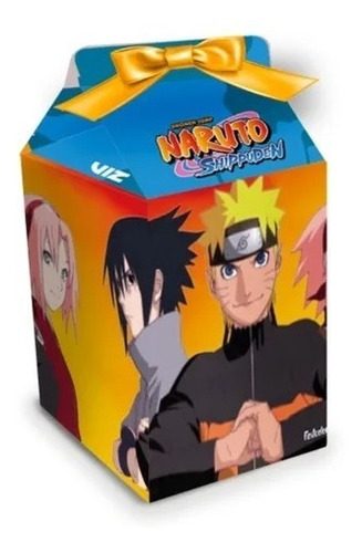 Imagem 1 de 1 de Caixa Milk Naruto Shipuden 