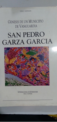 Libro San Pedro Garza Garcia; Genesis De Un Municipio 