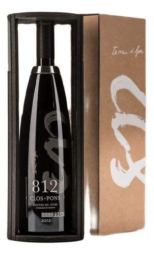Vino Tinto Ecológico Español 812 Clos Pons 750ml
