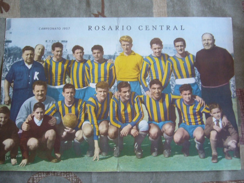 Poster Rosario Central / Año 1957