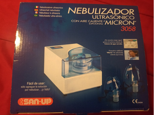 Nebulizador San Up Ultrasnico Micron 3058