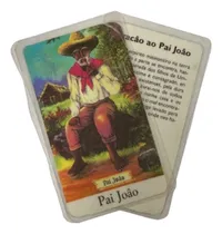 Comprar Estampa Plastificada Pai Joao Oracion X 10 Pai Joao