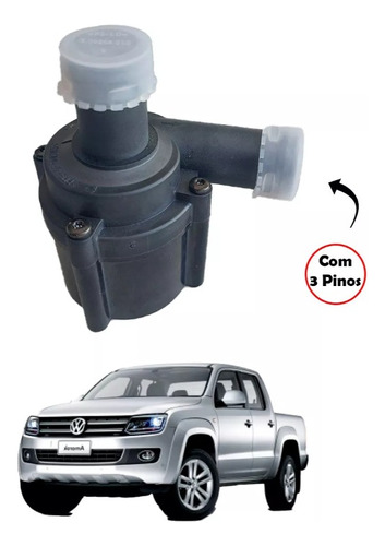 Bomba De Água Auxiliar Volkswagen Amarok 2.0 Tdi 2010 - 2016