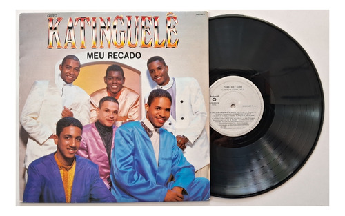 Lp Grupo Katinguelê - Meu Recado 1995 C/ Encarte Continental (Usado)