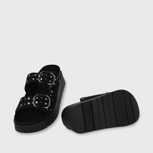 Sandalia Mujer Negro 55230 Gotta