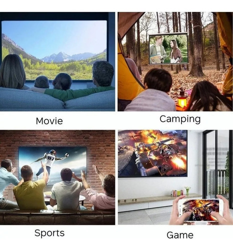 Mini Proyector Full Hd Native Retroprojector Datashow