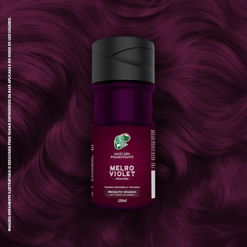 Tinta Melro Violet Marsala 150ml Kamaleão K14557
