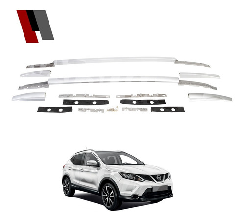 Kit Barras De Techo Lateral Nissan Qashqai 2015 - 2017