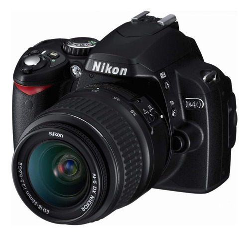 Kit De Câmera Digital Slr Nikon D40 De 6,1 Mp Com Lente Nik
