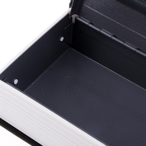 N Fuerte De Caja De Dinero Forma De Libro De Cerradura Mini