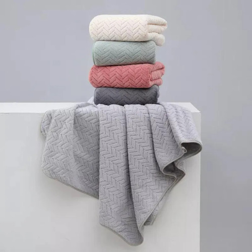 Toallas De Baño Completas De 3 Piezas, Grandes, 70 X 140 Cm