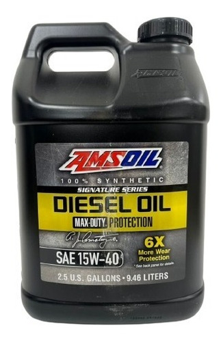 Aceite Amsoil Diesel Sintetico Signature Series 15w-40 9.46l