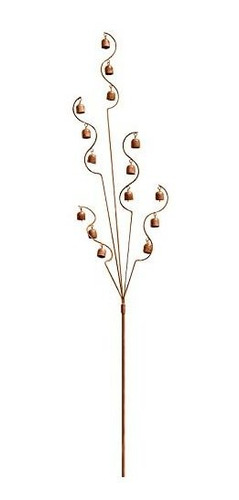 Decoración Jardín | Espiral Con Campanas [bronce] | Arte