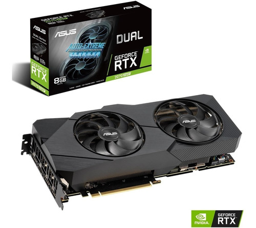 Video Vga Asus Rtx2070 Super Dual Oc 8g Gamer - Lich