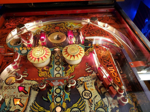 Imagen 6 de 9 de Flipper Pinball Viking (bally 1980) Excelente Estado