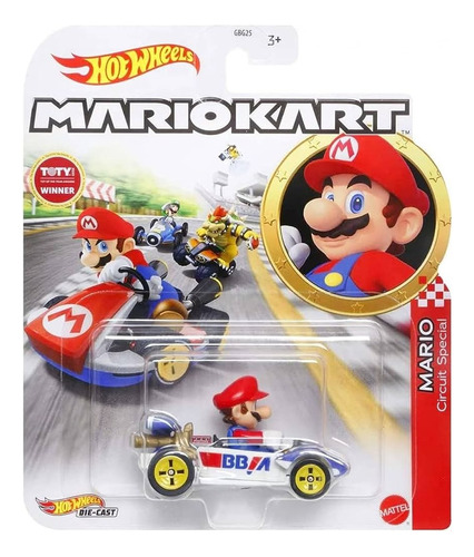 Mario Circuit Special Hot Wheels Mariokart Escala 1:64