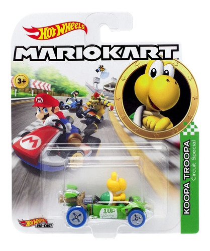 Auto Hot Wheels Mariokart Original Mattel Koopa Troopa