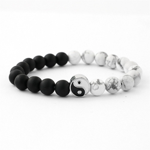 Pulsera Ying Yang - Bicolor