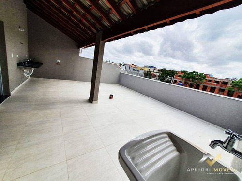 Cobertura À Venda, 104 M² Por R$ 360.000,00 - Vila Alto De Santo André - Santo André/sp - Co0713