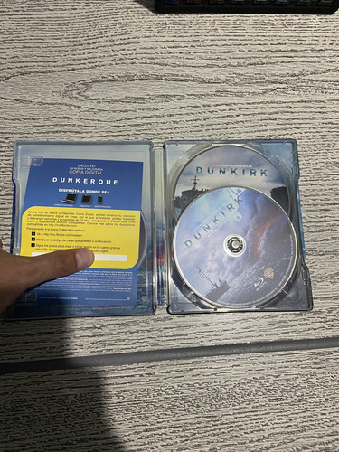 Película Dunkirk / Dunkerque Blu Ray Steelbook
