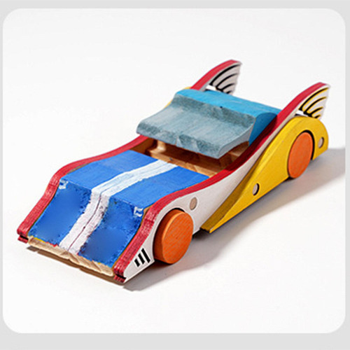 Mini Coche De, Vehículo De Madera Para Montar En Estilo G