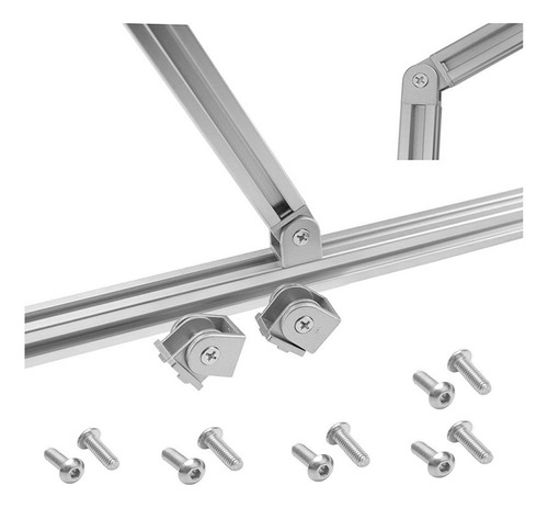Junta Giratoria De Aleación De Aluminio Crystally-6 Piezas P