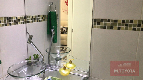 Imagem 10 de 23 de Apartamento Com 3 Dormitórios À Venda, 64 M² Por R$ 410.000,00 - Ponte Grande - Guarulhos/sp - Ap0178
