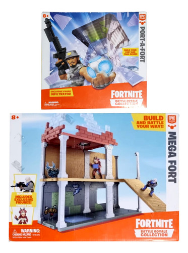 Set Fortnite Battle Royale Mega Fort + Port-a-fort