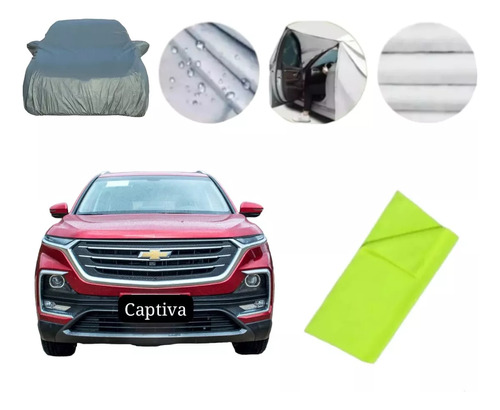 Pijama Tr Forro Camioneta Chevrolet Captiva Cobertor Premium