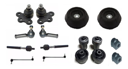 Tren Delantero Completo Fuelles Chevrolet Corsa 2 + Cazoleta