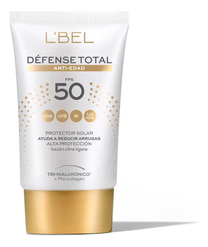 Defense Total Bloqueador Facial Anti-edad Fps50