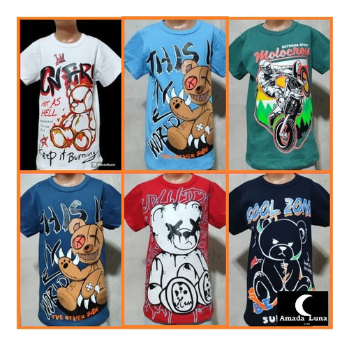 Remeras Manga Larda Nene Varón Super Héroes Vengadores Dc