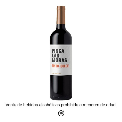 Finca Las Moras Tinto Dulce 750 Ml 11.5 Alc Vol