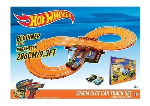 Pista Hot Wheels Track Set 2 Carros 286 Cm Slot Car - Br081