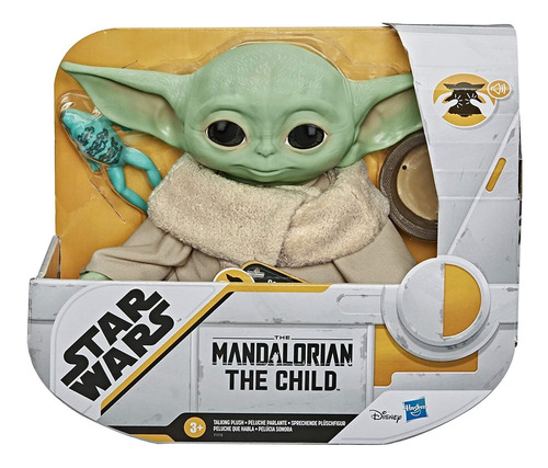 Mandalorian Baby Yoda Parlante  10 Sonidos Sin  Movimiento 