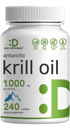 Aceite De Krill 1000mg Eagleshi - - Unidad A $1384