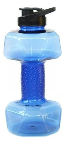 2 Fitness Weight Barbell Hombres Mujeres 1500ml Azul