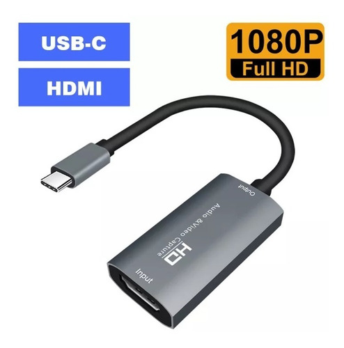 Capturadora De Video Hdmi Para Usb C Somos Tienda Cod 2992