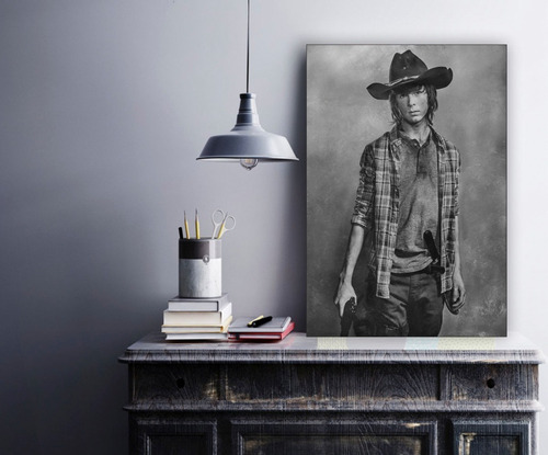 Cuadro Carl Grimes The Walking Dead Tamaño 27x42