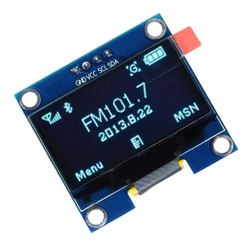 Display Oled 1.3 Azul 128x64 I2c Arduino Ssh1106 Hobbytronic