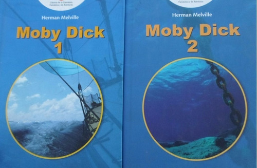 Moby Dick. Tomo 1 Y 2, De Melville, Herman. Editorial S/d, Tapa Tapa Blanda En Español