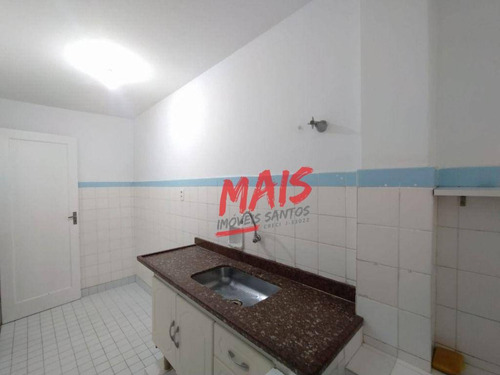 Imagem 9 de 10 de Apartamento Com Vista Para O Mar, 1 Dormitório, 60 M² - Aparecida - Santos/sp - Ap4960