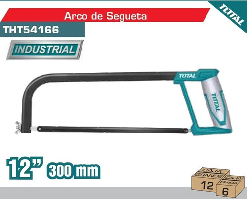 Imagen 1 de 1 de Arco De Segueta 300mm Total Tools Con Hoja De Repuesto