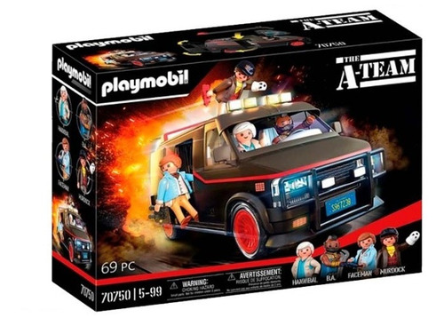 Playmobil Furgoneta Del Equipo A