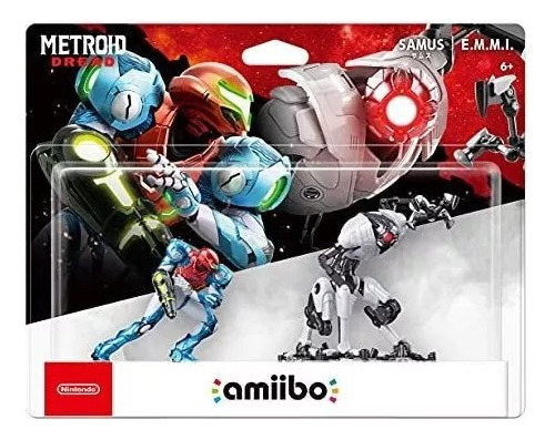 Amiibo Metroid Dread Samus Emmi Nuevo Nintendo