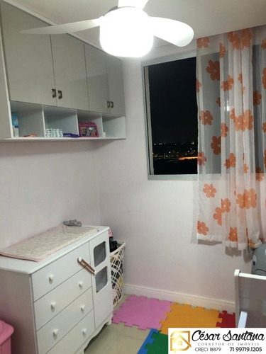 Imagem 10 de 14 de Apartamento 2/4, Centro - Lauro De Freitas