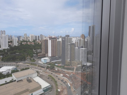 Imagem 16 de 18 de Salvador Trade Center Sala Comercial Para Venda 33m2 Nascente Andar Alto No Caminho Das Arvores - Sfl470 - 68576477