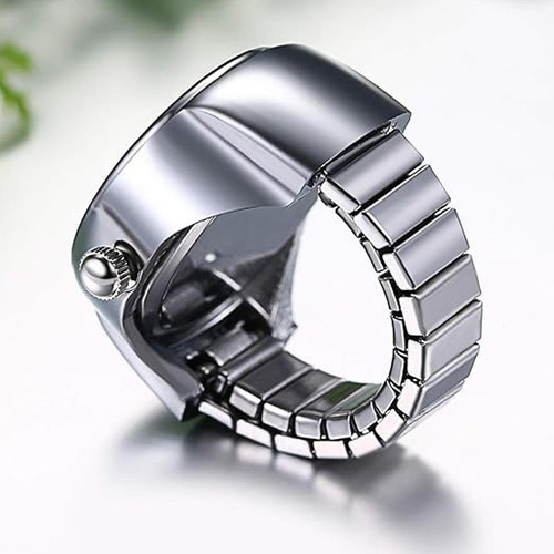 Anillo Funcional Reloj, Mxtmu-002, 2pzas, Unitalla, Ancho De