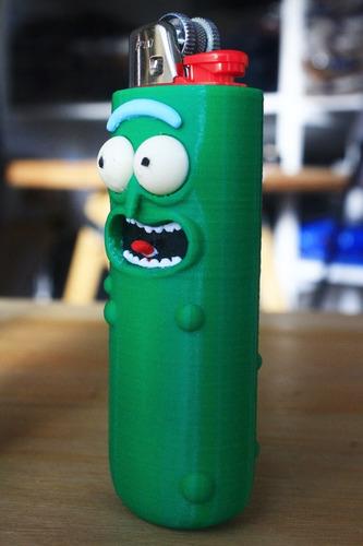 Solen'ya Pickle Rick - Portafuego Coleccionable