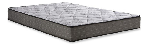 Colchón Piero Nova Pillow Top 160x200x28 Chol Gris Oscuro
